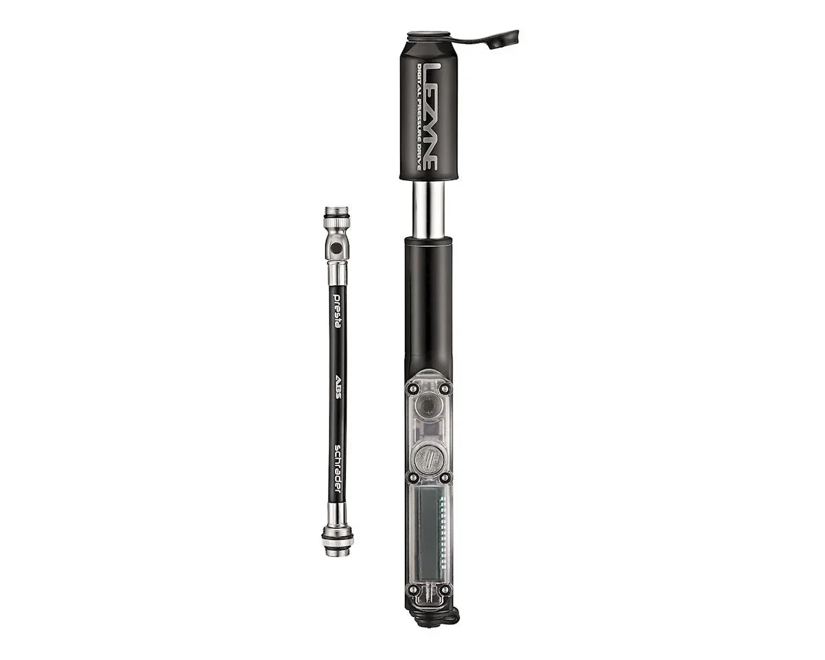 Lezyne Digital Pressure Drive Mini Pump (Black) - view 2
